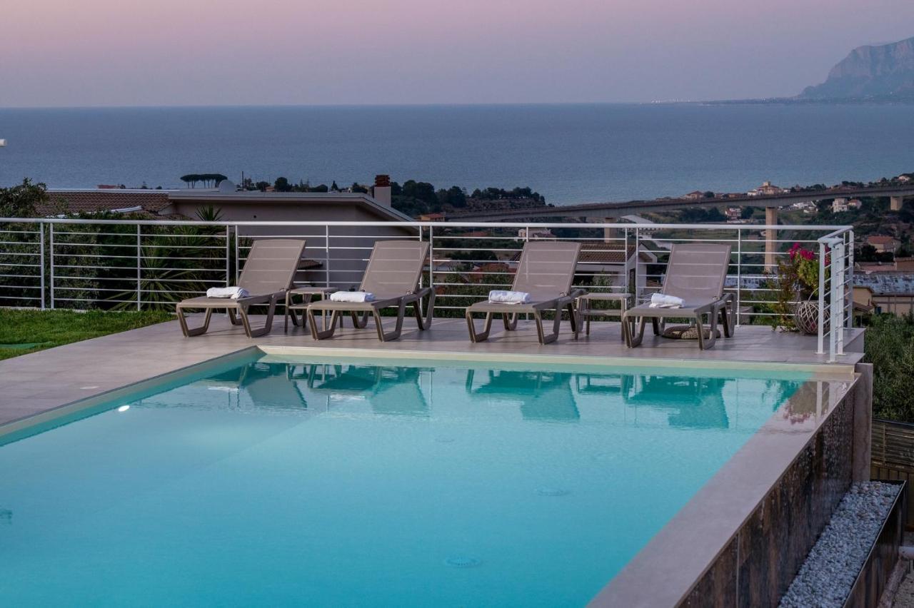 Villa Maria Con Piscina E Vista Mare Castellammare del Golfo Exterior photo