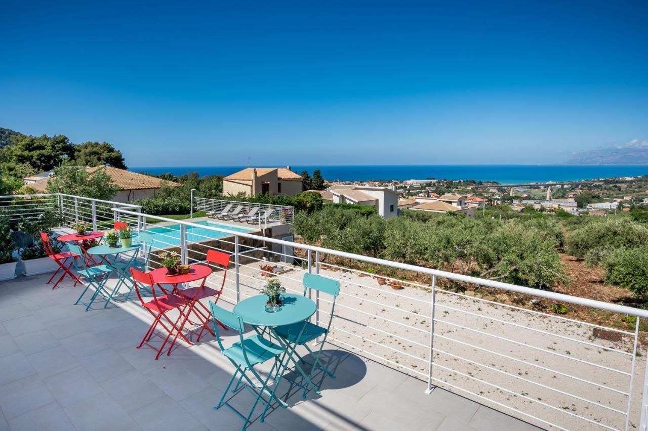 Villa Maria Con Piscina E Vista Mare Castellammare del Golfo Exterior photo