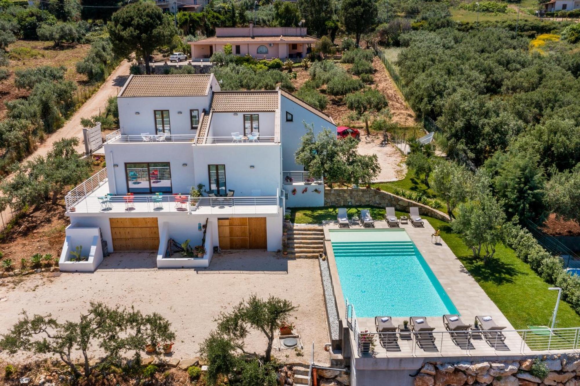 Villa Maria Con Piscina E Vista Mare Castellammare del Golfo Exterior photo