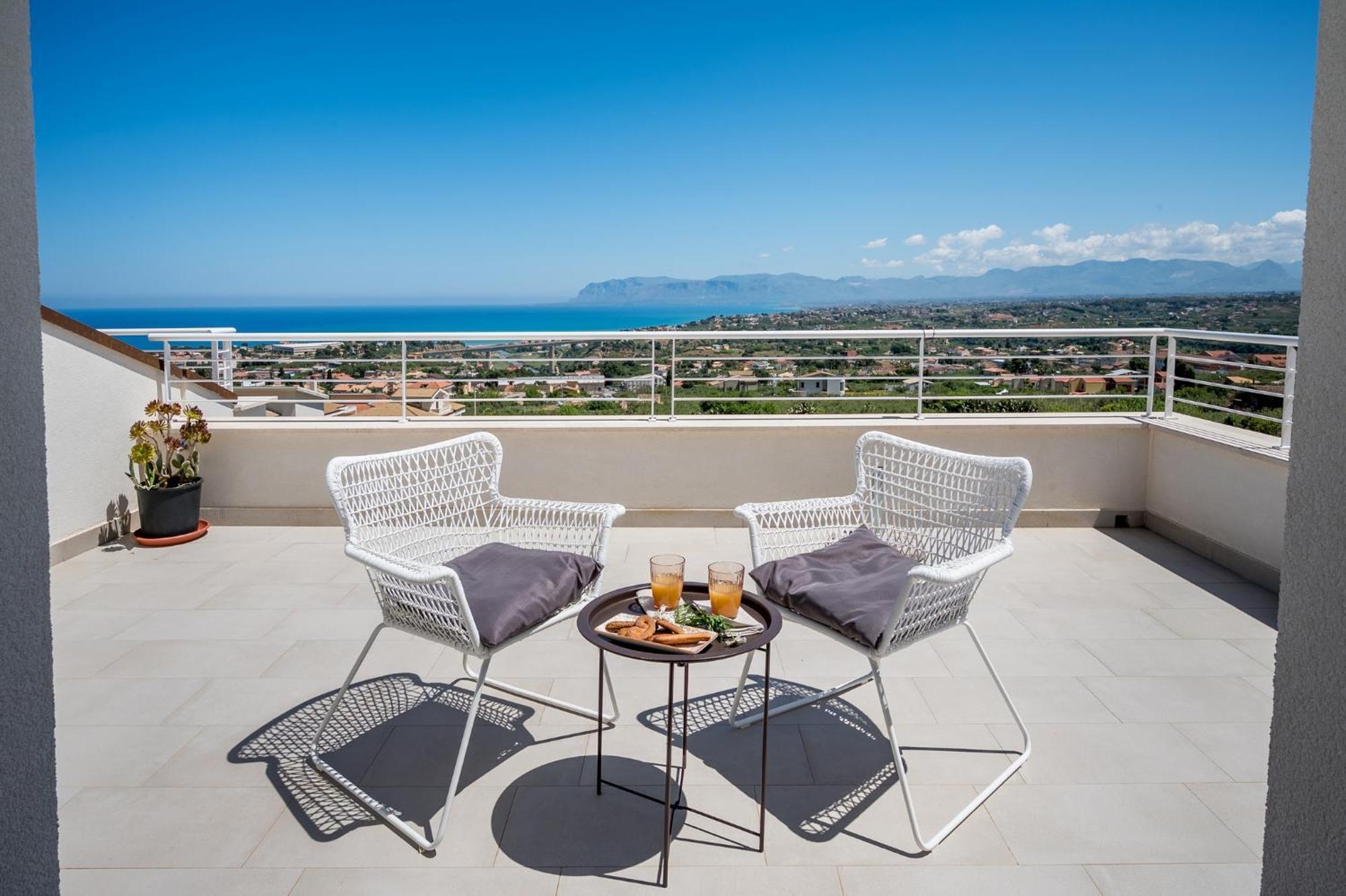 Villa Maria Con Piscina E Vista Mare Castellammare del Golfo Room photo